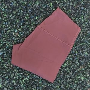 Lululemon Align Pant 25" Smoky Red